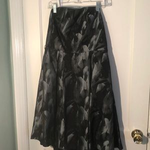White House Black Market Strapless Gown (Size 14)